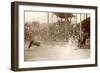 Rodeo Steer Roping-null-Framed Art Print