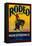 Rodeo Vegetable Label - Salinas, CA-Lantern Press-Framed Stretched Canvas