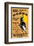 Rodeo Wild West at its Best-null-Framed Art Print