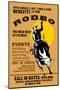 Rodeo Wild West at its Best-null-Mounted Art Print