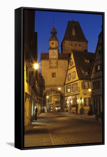 Roderbogen Bow and Markusturm Tower-Marcus-Framed Stretched Canvas