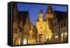 Roderbogen Bow and Markusturm Tower-Marcus-Framed Stretched Canvas