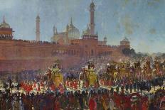 Delhi Durbar of 1903-Roderick Mackenzie-Framed Stretched Canvas