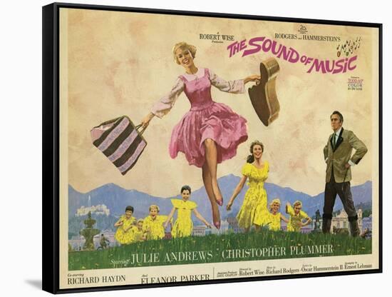 Rodgers And Hammerstein's "The Sound of Music" 1965, Directed by Robert Wise-null-Framed Stretched Canvas