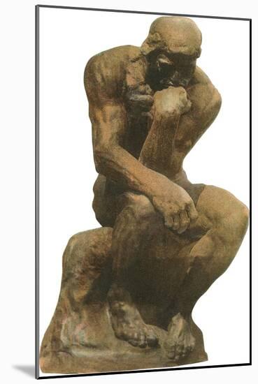 Rodin's Thinker-null-Mounted Art Print