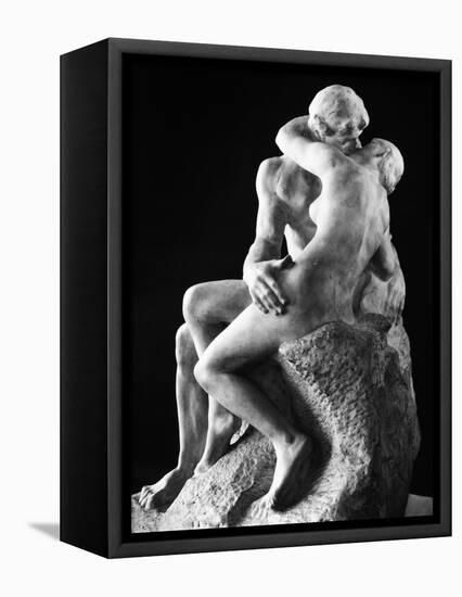 Rodin: The Kiss, 1886-Auguste Rodin-Framed Stretched Canvas