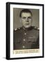 Rodion Malinovsky, Soviet General-null-Framed Photographic Print