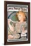 Rodo Perfume,Fragrance-Alphonse Mucha-Framed Art Print