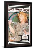 Rodo Perfume,Fragrance-Alphonse Mucha-Framed Art Print