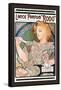 Rodo Perfume,Fragrance-Alphonse Mucha-Framed Stretched Canvas