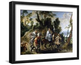 Rodolfo I De Habsburgos Act of Devotion, 1618-1620-Peter Paul Rubens-Framed Giclee Print