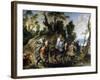 Rodolfo I De Habsburgos Act of Devotion, 1618-1620-Peter Paul Rubens-Framed Giclee Print