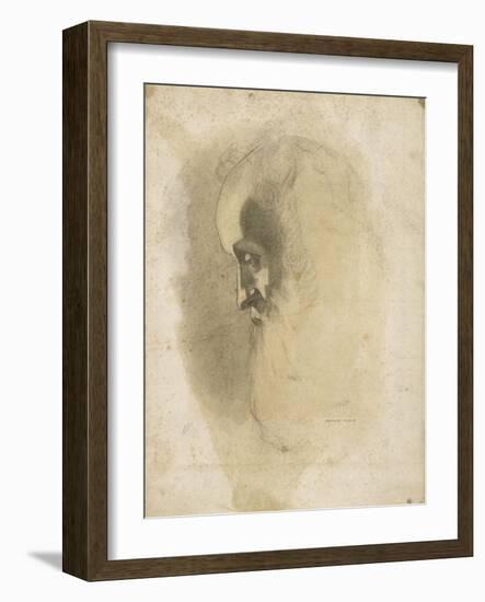 Rodolphe Bresdin (1825-1885), dessinateur, graveur-Odilon Redon-Framed Giclee Print