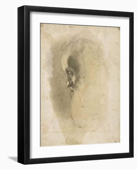 Rodolphe Bresdin (1825-1885), dessinateur, graveur-Odilon Redon-Framed Giclee Print