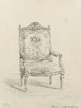 Monographie du palais de Fontainebleau : Fauteuil tapisserie-Rodolphe Pfnor-Giclee Print