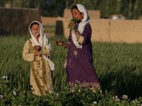 Afghan Teachers Give a Language Lesson to Boys and Girls-Rodrigo Abd-Photographic Print