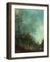 Roe deer  in a september morning-Pol Ledent-Framed Art Print