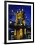Roebling Suspension Bridge, Cincinnati, Ohio, USA-null-Framed Photographic Print