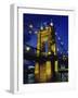 Roebling Suspension Bridge, Cincinnati, Ohio, USA-null-Framed Photographic Print