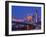 Roebling Suspension Bridge, Ohio River, Cincinnati, Ohio, USA-Walter Bibikow-Framed Photographic Print