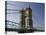 Roebling Suspension Bridge Over the Ohio River, Cincinnati, Ohio-Walter Bibikow-Stretched Canvas
