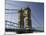 Roebling Suspension Bridge Over the Ohio River, Cincinnati, Ohio-Walter Bibikow-Mounted Photographic Print