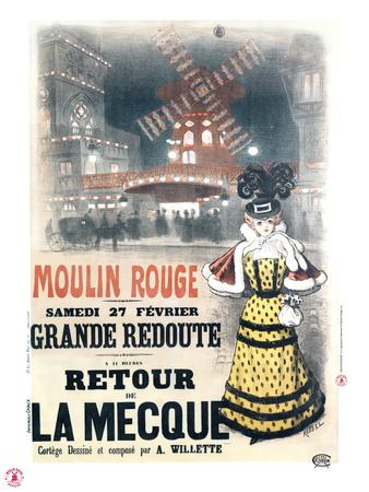1897 Moulin Rouge  retour à la Mecque
