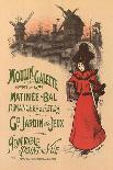 Poster Advertising a 'Fete Galante' at the Moulin Rouge, Montmartre, Paris. Late 19th Century-Roedel-Giclee Print