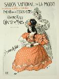 Reproduction of a Poster Advertising the "Salon National De La Mode," Rapp Gallery, Paris, 1896-Roedel-Giclee Print