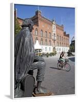 Roedhus, Hans Christian Andersen Statue, Odense, Funen, Denmark, Scandinavia, Europe-Marco Cristofori-Framed Photographic Print