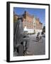 Roedhus, Hans Christian Andersen Statue, Odense, Funen, Denmark, Scandinavia, Europe-Marco Cristofori-Framed Photographic Print