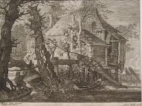 A Dredger on a Canal-Roelandt Jacobsz. Savery-Giclee Print