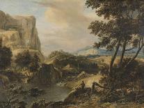 Forest Landscape with Lean-To-Roelant Roghman-Mounted Art Print