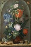 Flower Still Life with Two Lizards, 1603-Roelant Savery-Giclee Print