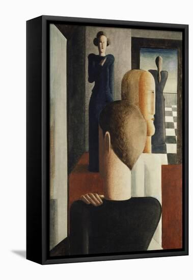 Roemisches (Oder: Vier Figuren Im Raum), 1925-Oskar Schlemmer-Framed Stretched Canvas