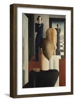 Roemisches (Oder: Vier Figuren Im Raum), 1925-Oskar Schlemmer-Framed Giclee Print