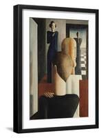 Roemisches (Oder: Vier Figuren Im Raum), 1925-Oskar Schlemmer-Framed Giclee Print