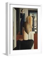 Roemisches (Oder: Vier Figuren Im Raum), 1925-Oskar Schlemmer-Framed Giclee Print