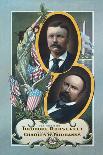 For President, Theodore Roosevelt, for Vice President, Charles W. Fairbanks-Roesch Lithograph Co-Mounted Art Print