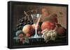 Roesen Grapes Fruit and White Wine 1 Art Print Poster-null-Framed Poster