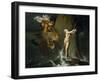 Roger and Angelica, a Scene from Ariosto's Orlando Furioso, 1819-Jean-Auguste-Dominique Ingres-Framed Giclee Print