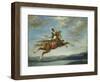 Roger and Angélique, C. 1860-Eugene Delacroix-Framed Giclee Print