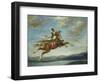 Roger and Angélique, C. 1860-Eugene Delacroix-Framed Giclee Print