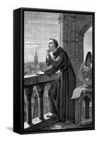 Roger Bacon, English Experimental Scientist, Philosopher and Franciscan Friar, 1867-null-Framed Stretched Canvas