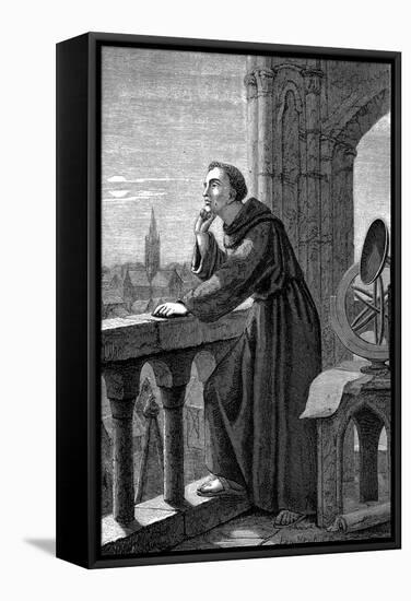 Roger Bacon, English Experimental Scientist, Philosopher and Franciscan Friar, 1867-null-Framed Stretched Canvas