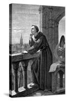 Roger Bacon, English Experimental Scientist, Philosopher and Franciscan Friar, 1867-null-Stretched Canvas