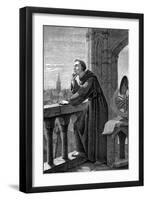 Roger Bacon, English Experimental Scientist, Philosopher and Franciscan Friar, 1867-null-Framed Premium Giclee Print