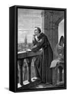 Roger Bacon, English Experimental Scientist, Philosopher and Franciscan Friar, 1867-null-Framed Stretched Canvas