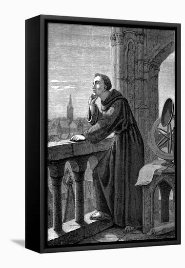 Roger Bacon, English Experimental Scientist, Philosopher and Franciscan Friar, 1867-null-Framed Stretched Canvas