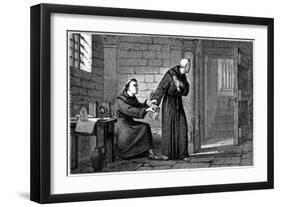 Roger Bacon, English Experimental Scientist, Philosopher and Franciscan Friar-null-Framed Giclee Print